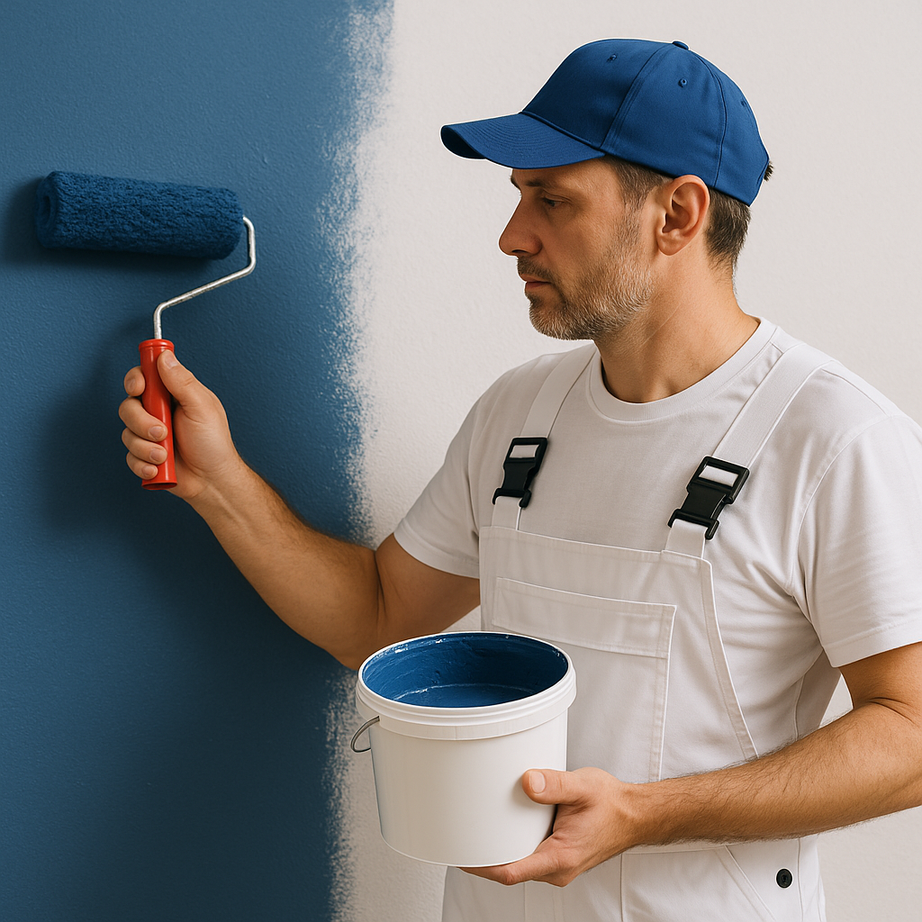 House painting illustration